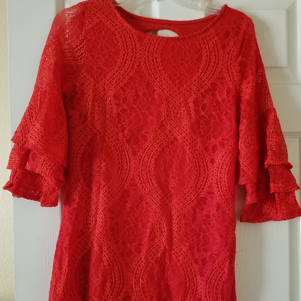 Francesca's Red Dress